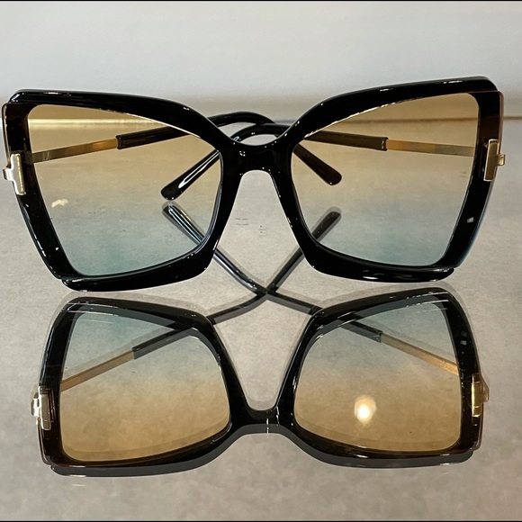Black Butterfly Sunglasses - Picture 1 of 6